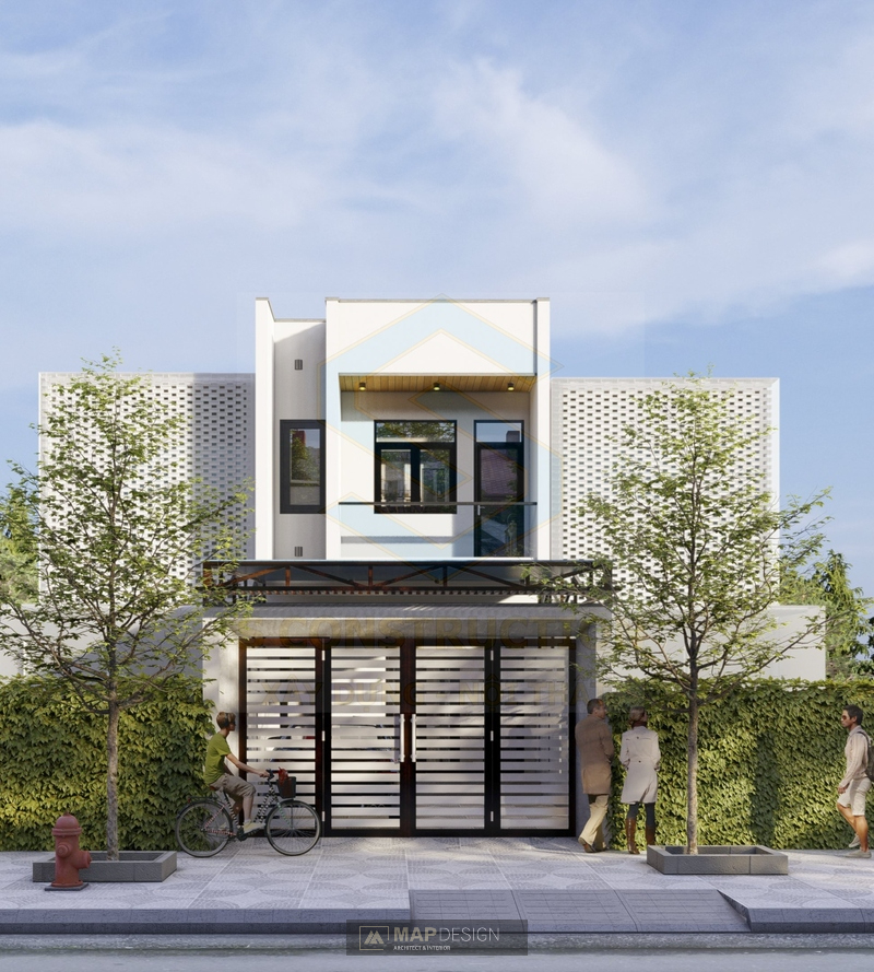 Những mẫu nhà phố 2 tầng 5×15 hiện đại và bắt mắt nhất 2023