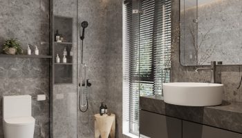 15+ mẫu phòng tắm nhà ống thiết kế nội thất cao cấp hiện đại