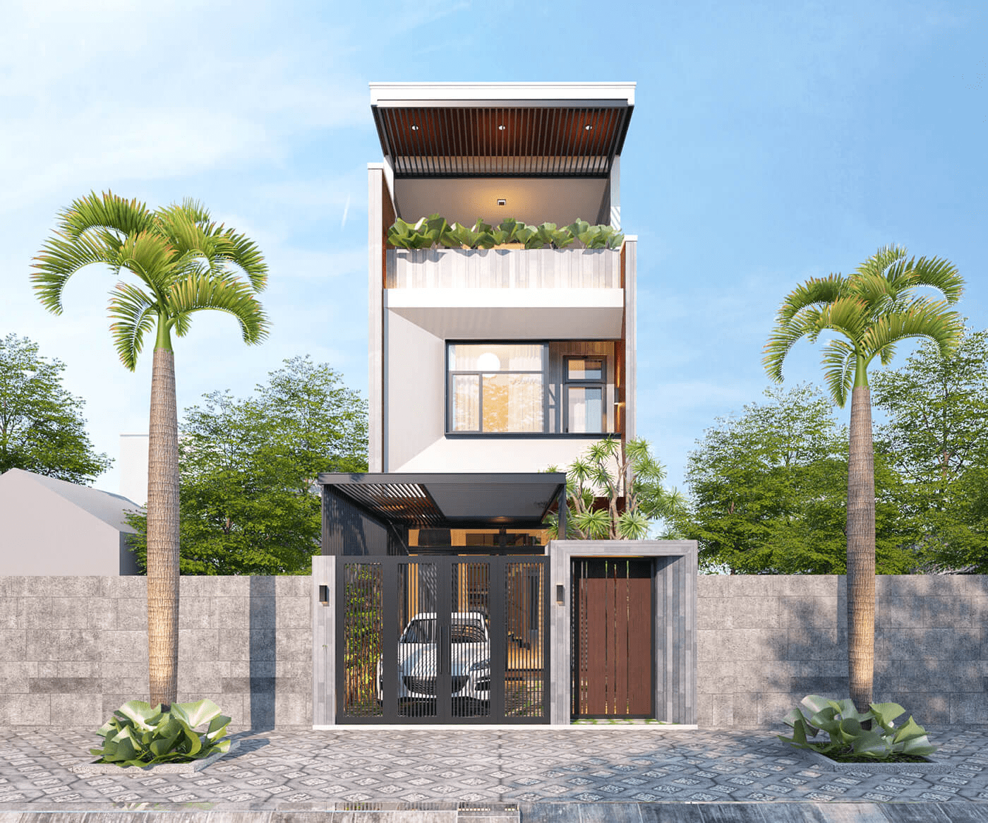 thiết kế nhà phố