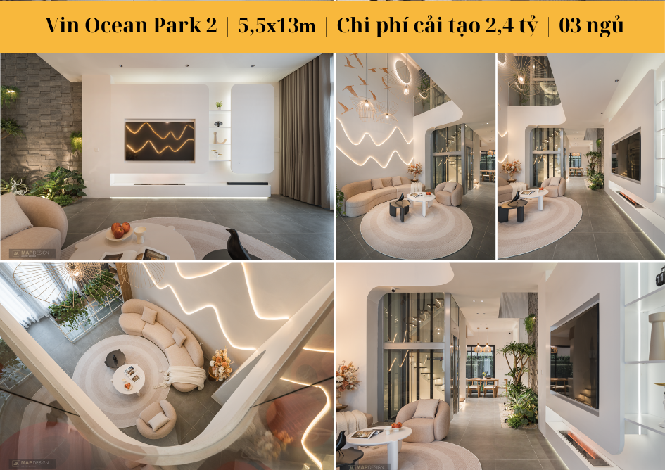 Công trình Vin Ocean Park 2 và 3 – MAP DESIGN